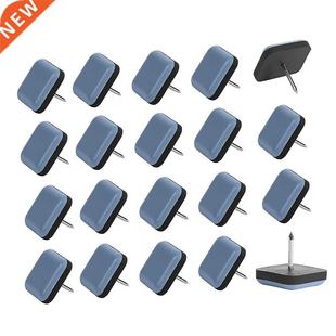 20Pcs Chair Glides Furniture Sliders  Feet Pads PTFE Easy Mo