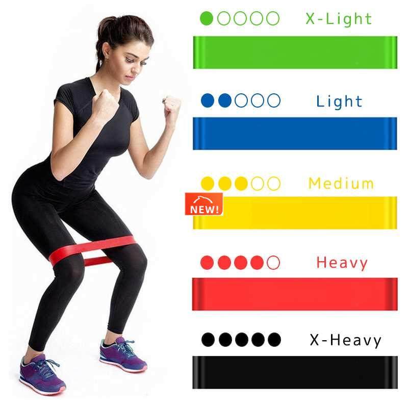 Yoga Resistance Rubber Bands Fitness Elastic Bands