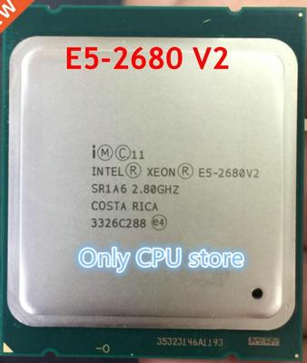 Xeon Processor E5-2680 V2 CP 2.8 LGA 2011 SR1A6 Ten E5-2680V