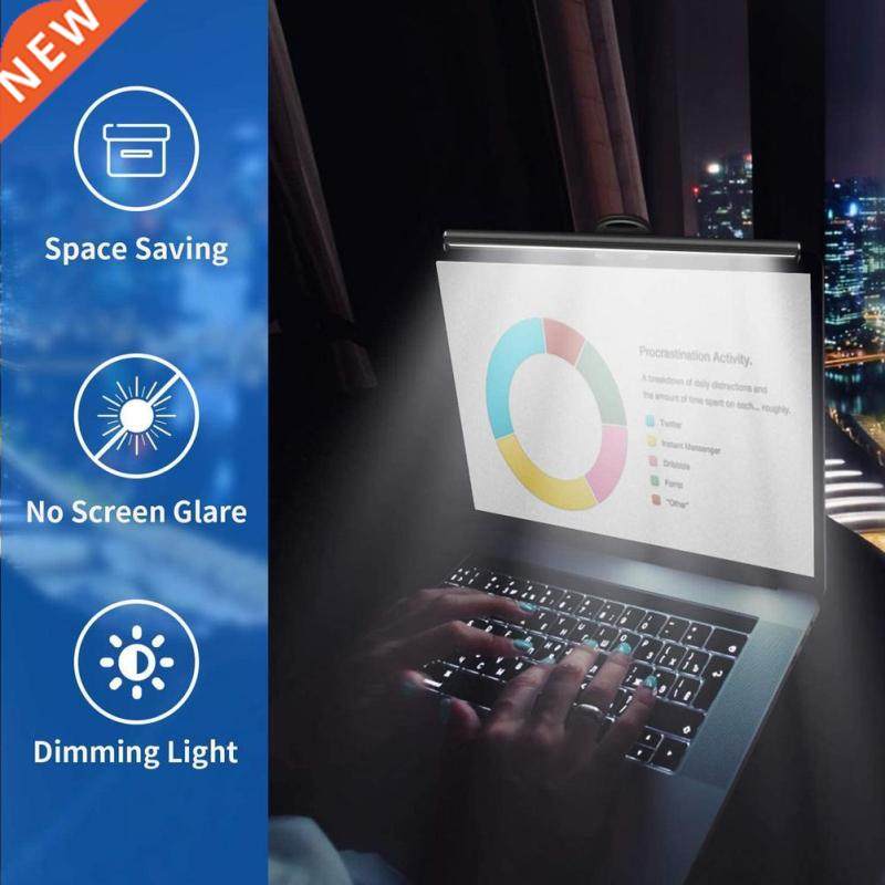 LED Light Dimmble USB Desk Lmps Monitor Lptop Screen Ligh