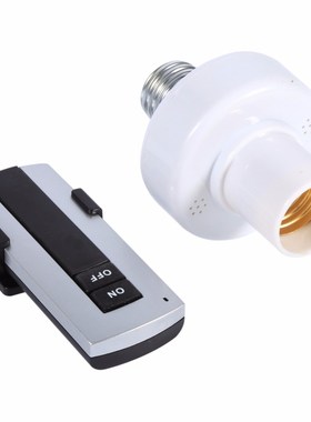 E27  Remote Control Light Lamp Holder Bulb Lighting Lamp Bul