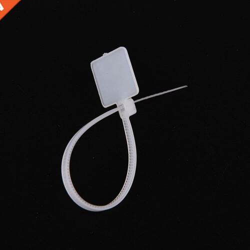 100Pc/lot Zip Wire Power Cable winder Label Mark Tag Nylon S