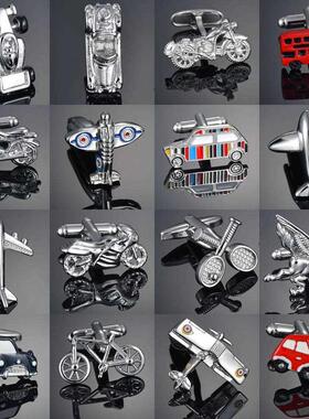 Novelty Vehicle Motorcycles/Bicycles/Racing/Cars cufflinks P