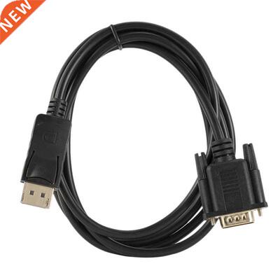Dp to Vga Conversion Cable, 1080P Standard Dp Male to Vga Ma