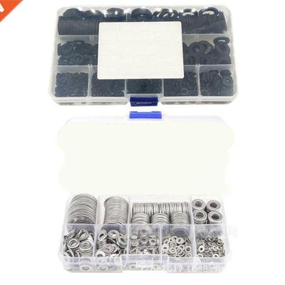 580 Pcs, Stainless Steel Flat Washers Set 9 Sizes & 600P