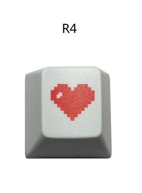 New High Quality R4 Keycap Love Cherry Profile Dip Dye Sculp