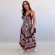 2021 Beach Ladies Summer Dress Casual Maxi Size Sling Plus
