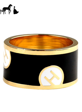 爱H仕法式优雅奢华钛钢丝巾扣环高档方巾打结T恤配饰围巾固定高端