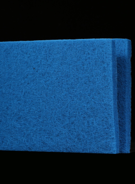 信友XY-1820生化过滤棉88*30*2cm加长加厚蓝色鱼缸过滤棉净水棉