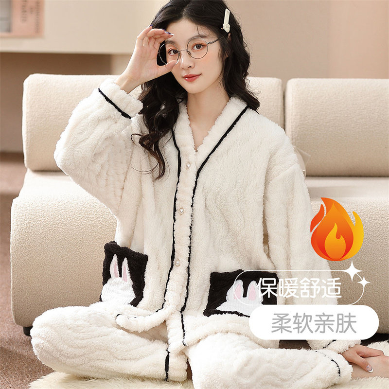 GOSO舒适V领23年秋冬长袖开衫女士家居服可外穿睡衣高性价比高么？