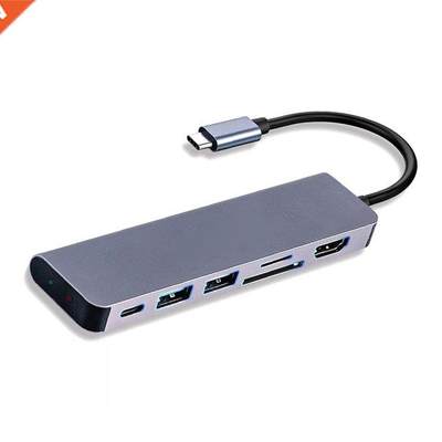 USB C HUB Type C to HDMI-compatible USB 3.0 adapter 8 in 1 T