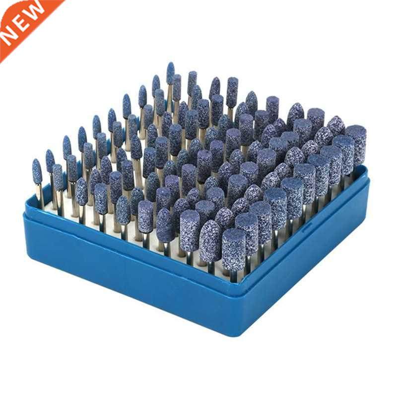 100pcs/lot 3mm abrasive stone honing grinding head set die g
