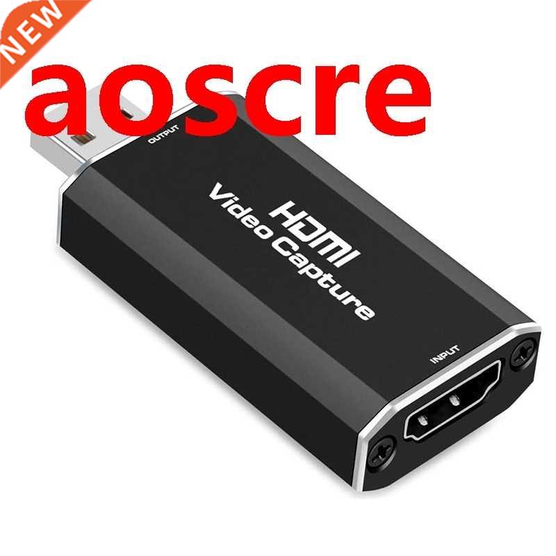 1080P Video Capture Card USB 2.0 HDMI Game Recording Box for