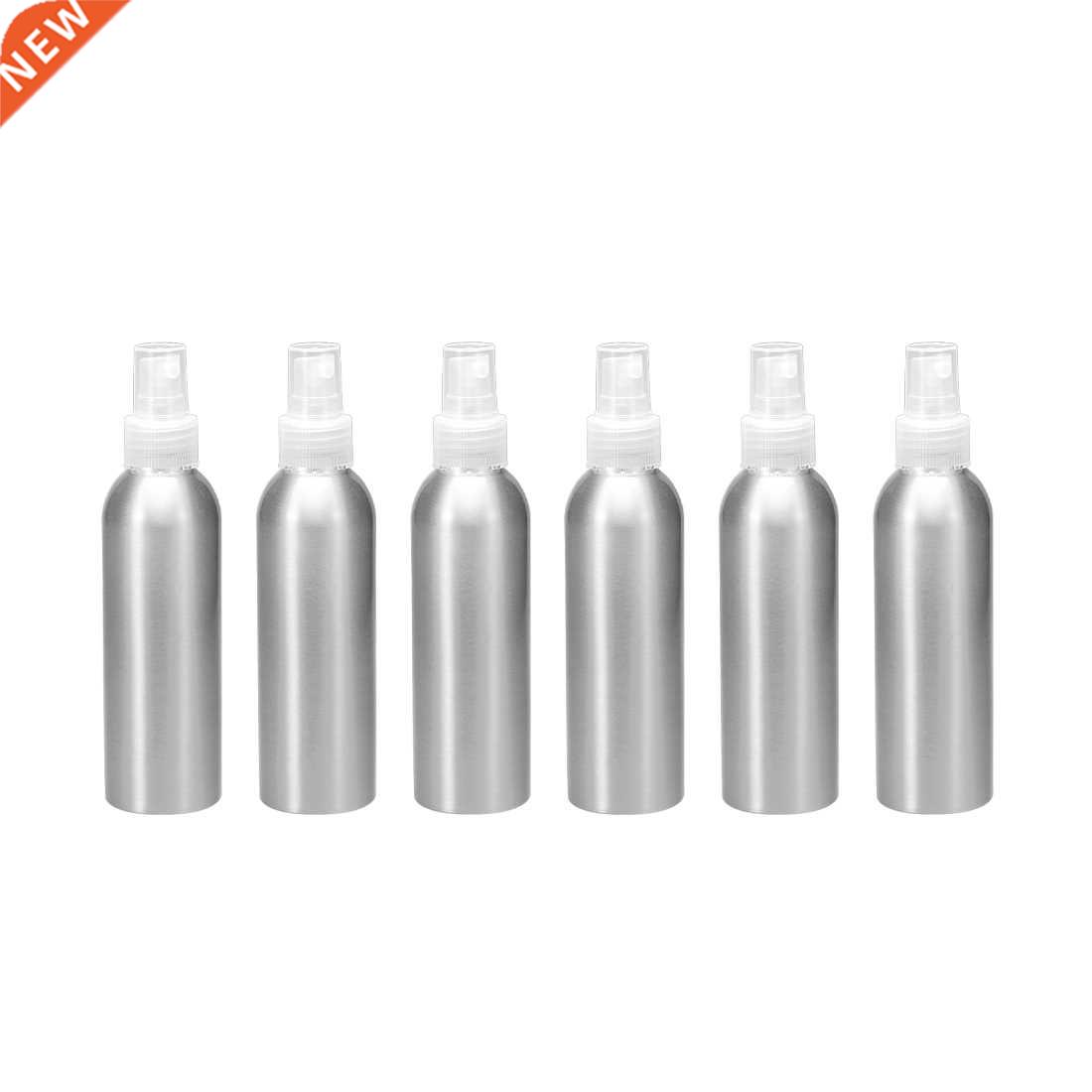 6pcs 5oz/150ml Aluminium Spray Bottle with Clear Sprayer, Re