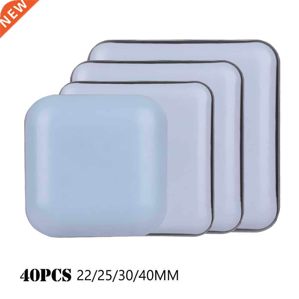 40Pcs Square Heavy Thickening Furniture Leg Slider Pads Anti