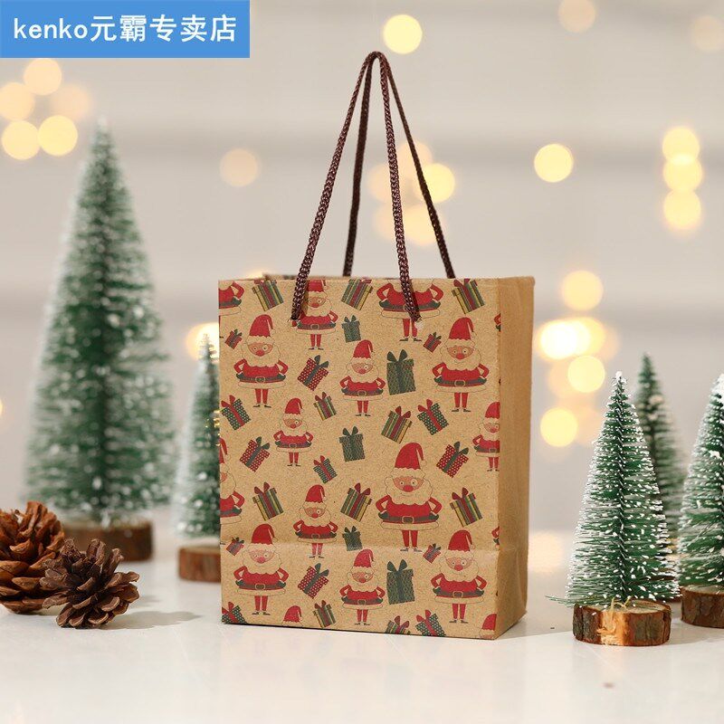 santa claus tote bag gift bag christmas cookie gift boxes ne