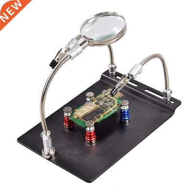 Magnetic Circuit Board Holder Helping Hands Soldering Third