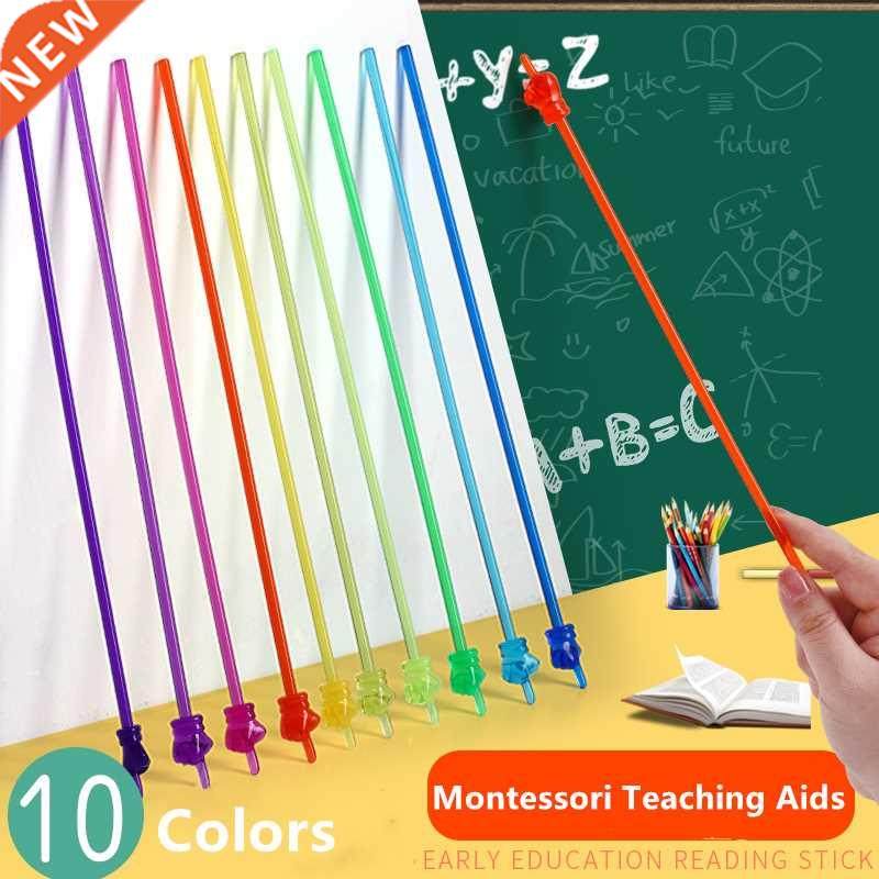 finger reading sticks preschool teaching tools bendable stic