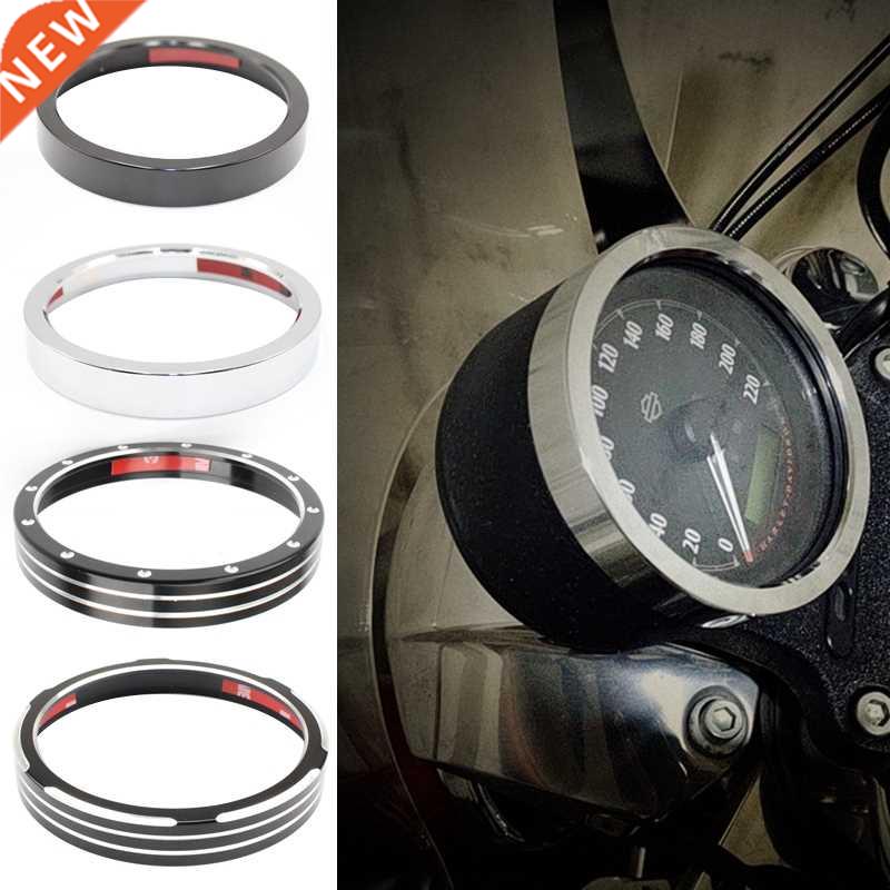 Motorcycle Black Speedometer Trim Bezel ver Billet CNC Cut F 运动/瑜伽/健身/球迷用品 广场舞配件 原图主图