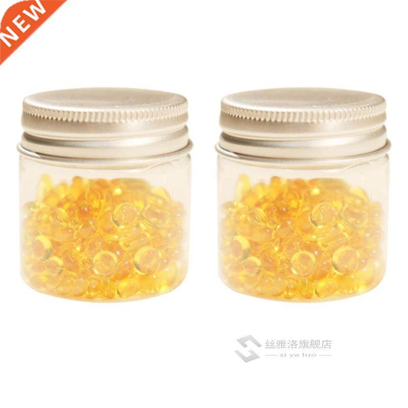 2 bottles transparent amber wax seal for sealing beads for e