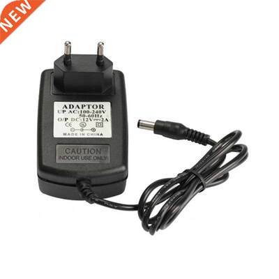 EU Plug AC 100-240V to DC 12V 2A Switching Power Supply Conv