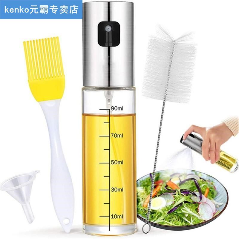 kitchen tool glass bottle barbecue cooking seasoning oil pot