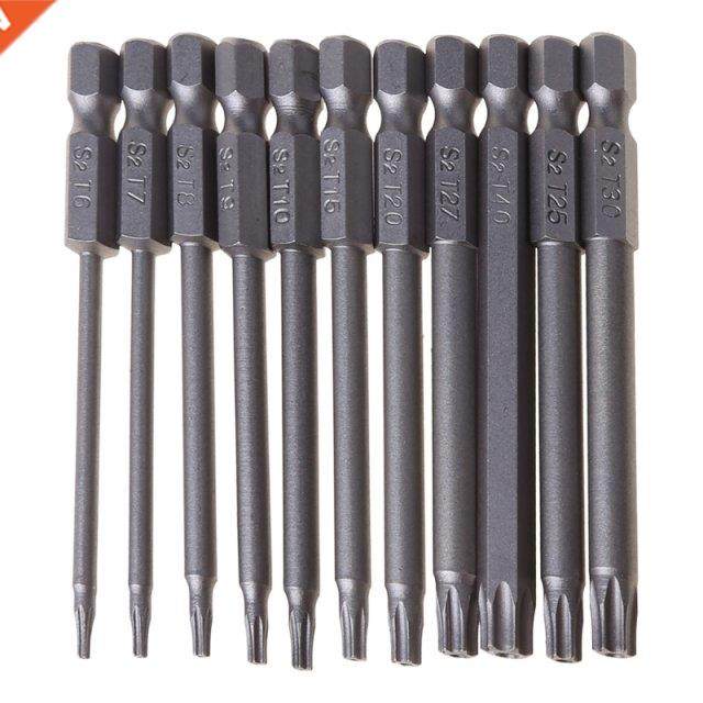 11/12 pcs home tamper proof security drill magnetic bit set