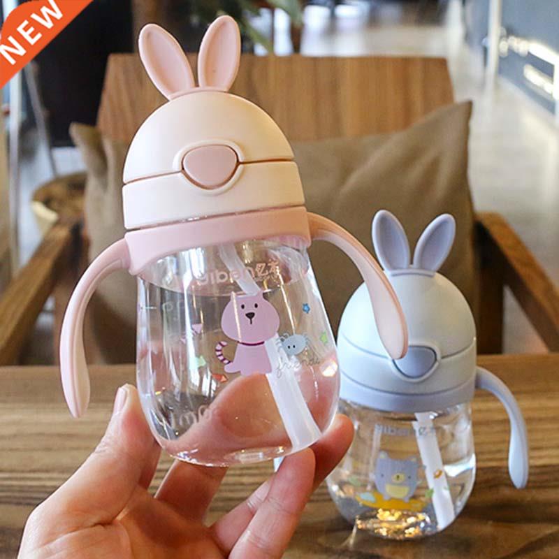 Newborn Infant Baby Straw Bottle Defence Fall Feeding Baby S
