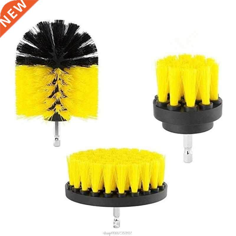 8pcs drill brush attachments set scrub pads sponge buffing
