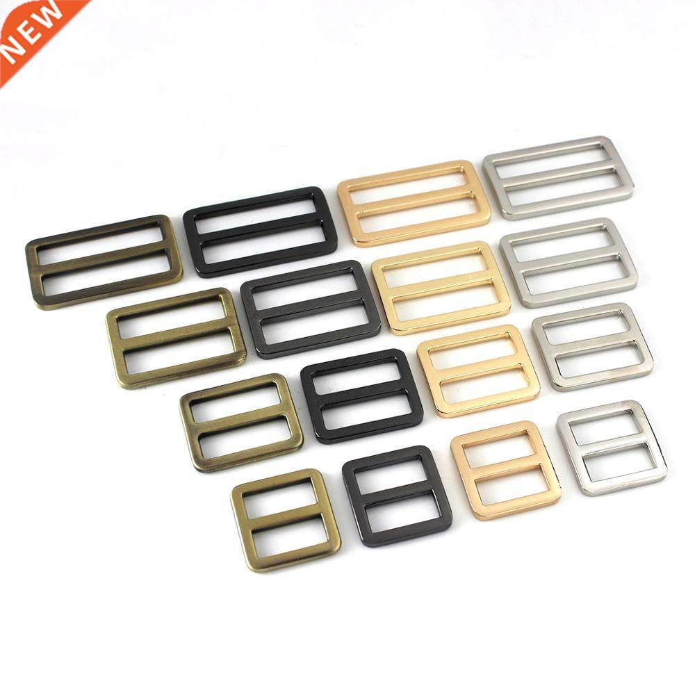 1x metal flat wire formed rectangle ring buckle loops webbin