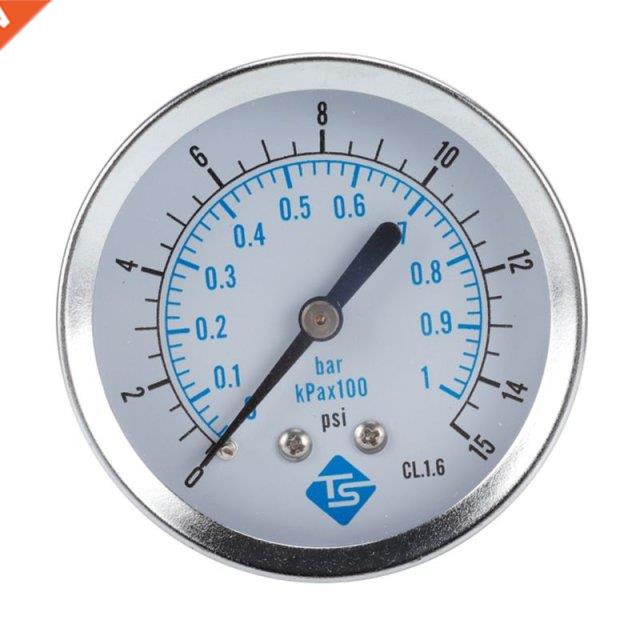 0-15psi, 2 1/4 NPT Back Mount Pressure Gauge 62mm Dial 模玩/动漫/周边/娃圈三坑/桌游 海报/色纸 原图主图