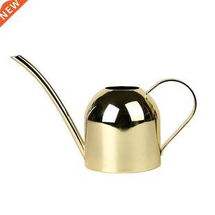 Pot Gold Watering Steel Color Stainless Long Can Spout Indoo