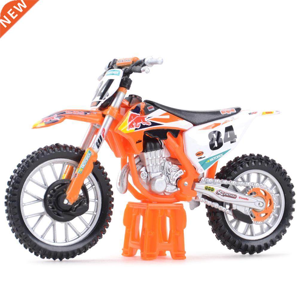 bburago 8 ktm-450 sx-f factory edition static die cast vehi