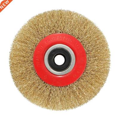 HLZS-Wire Brush Wheel for Bench Grinder Polish + Reducers Ad