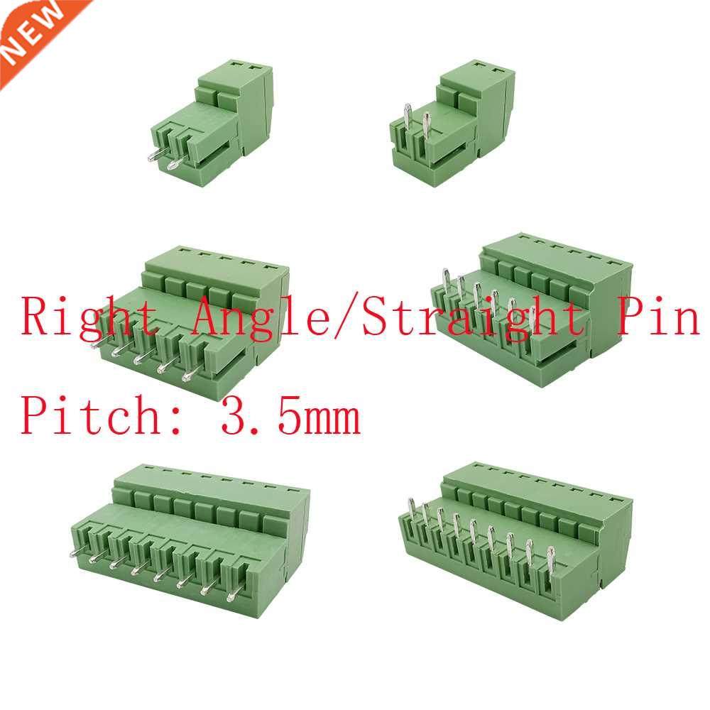 5pairs right angle & straight pin 15edg kf2edg 3.5 mm pc