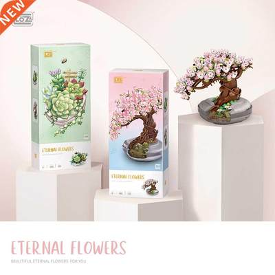 LOZ Mini Eternal Flowers Cherry ree Building Blocks Sakura S