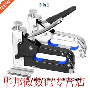 Nail with Staple Stapler Tacker Gun Set Boxe Ways