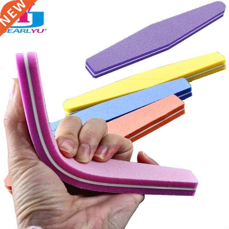 *10 x professional nail files nail buffer buffing slim cresc