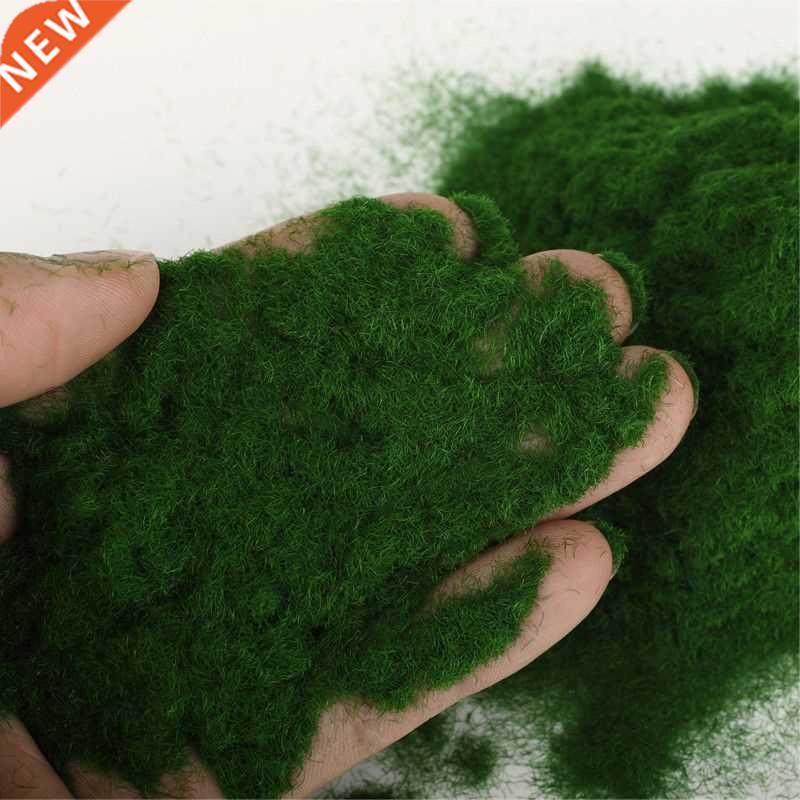 30g scene model materia yellow green turf flock lawn nylon g