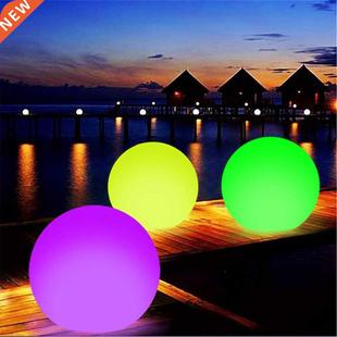 Control LED Pool Glowing light Ball Beach Remote Swimming