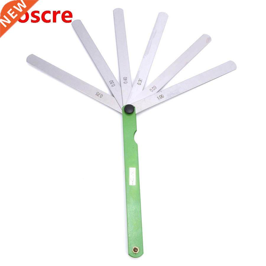 10pcs stainless steel 14 blade feeler gauge gauge measuring
