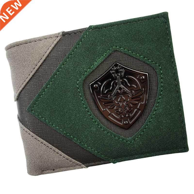 new arrival game wallet cute mens short purse high qual