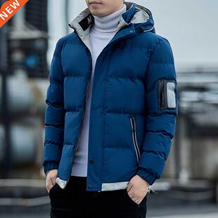 Padded Korean Men Puffer Cotton Jacket Fashion