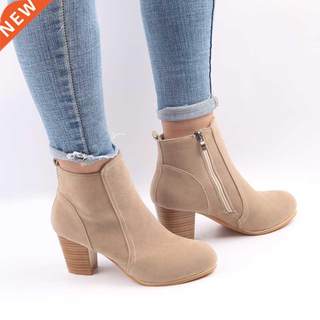 Hot Autumn Winter Women Boots Solid European Ladies shoes b