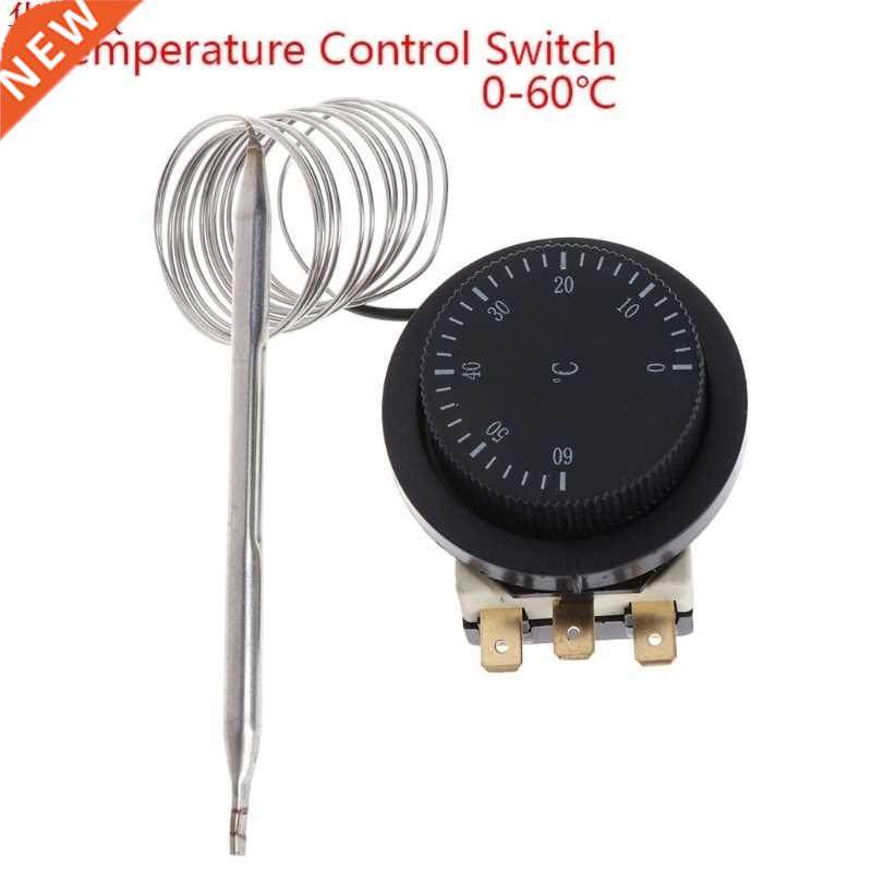 250v/380v 16a 0-60degrees celsius temperature control switch
