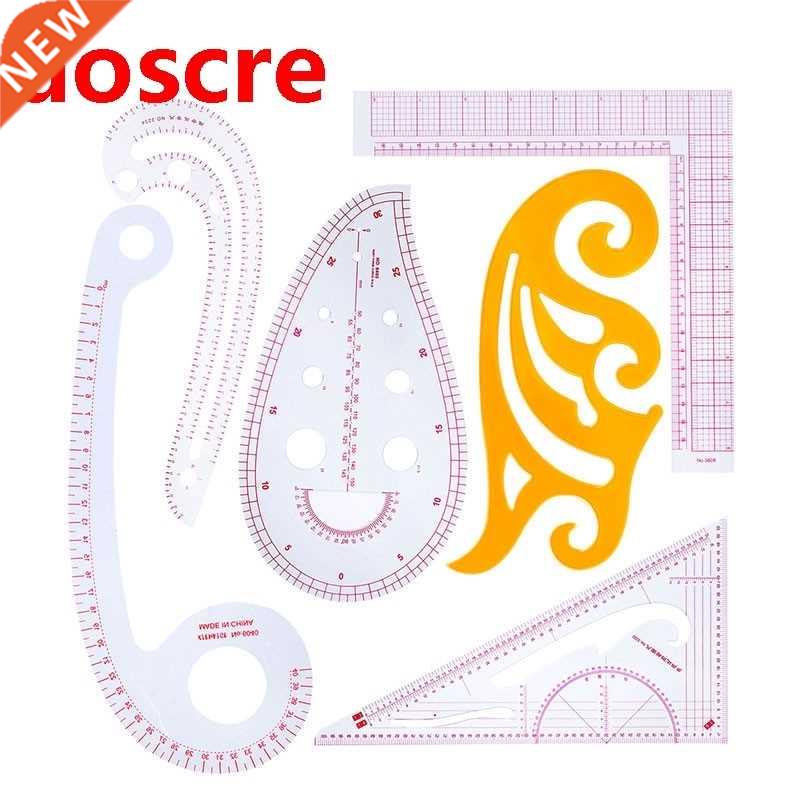 French Curve Sewing Set Sewing Ruler Multi-functional Sewin-封面