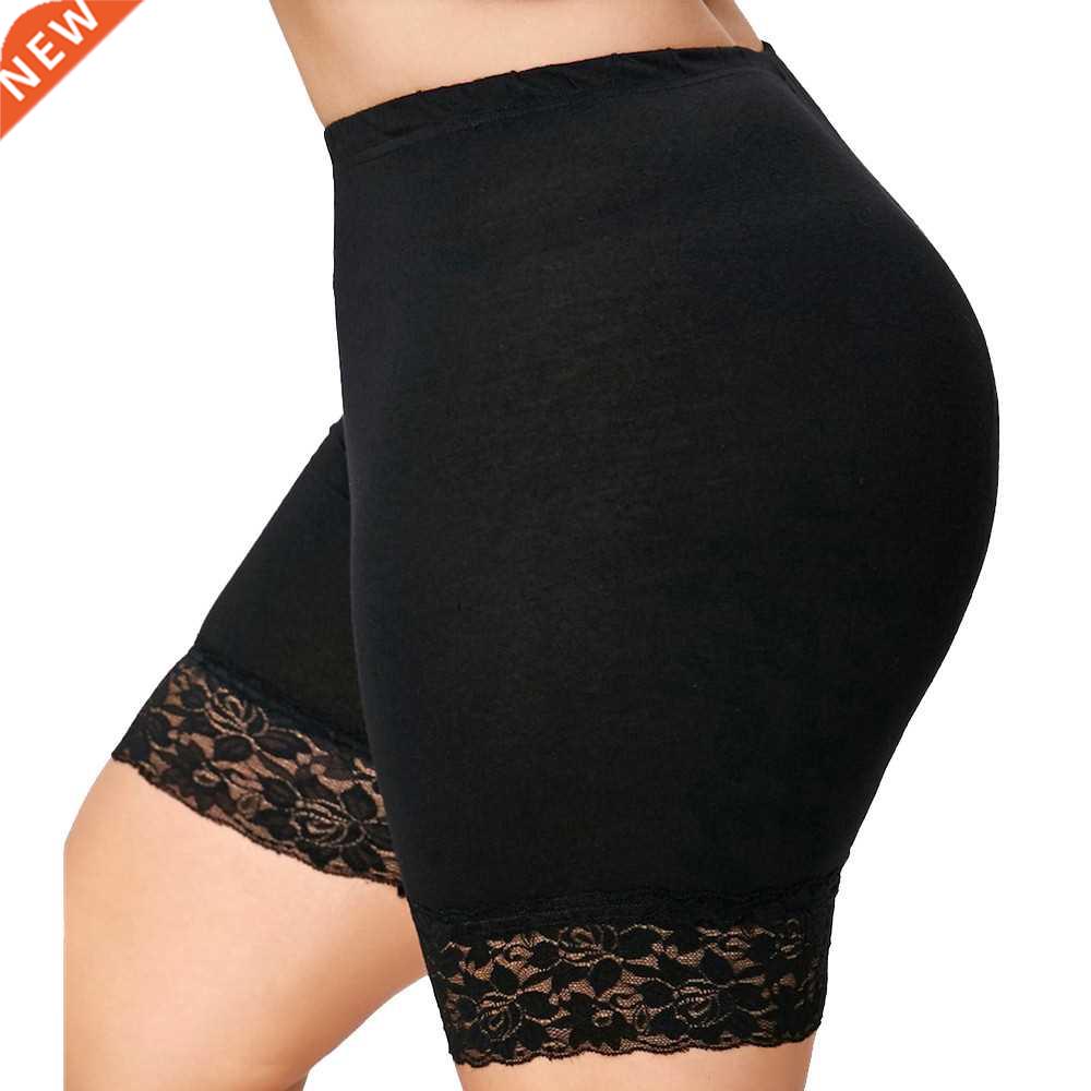 S-5XL Large Size Women Summer leggings high waist Lace Short