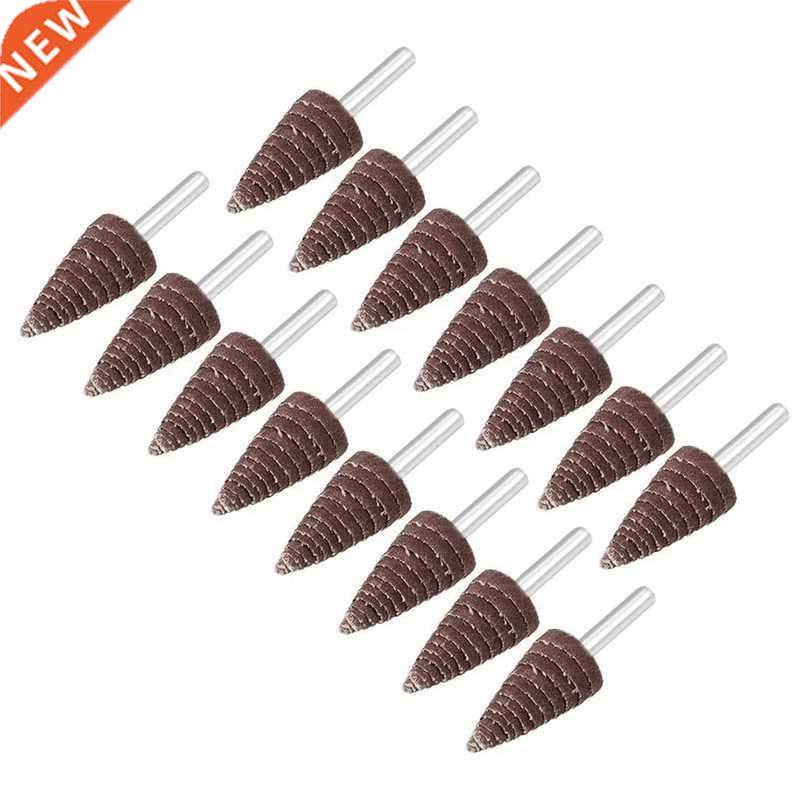 conical shank page wheel emery cloth grinding head cone poli