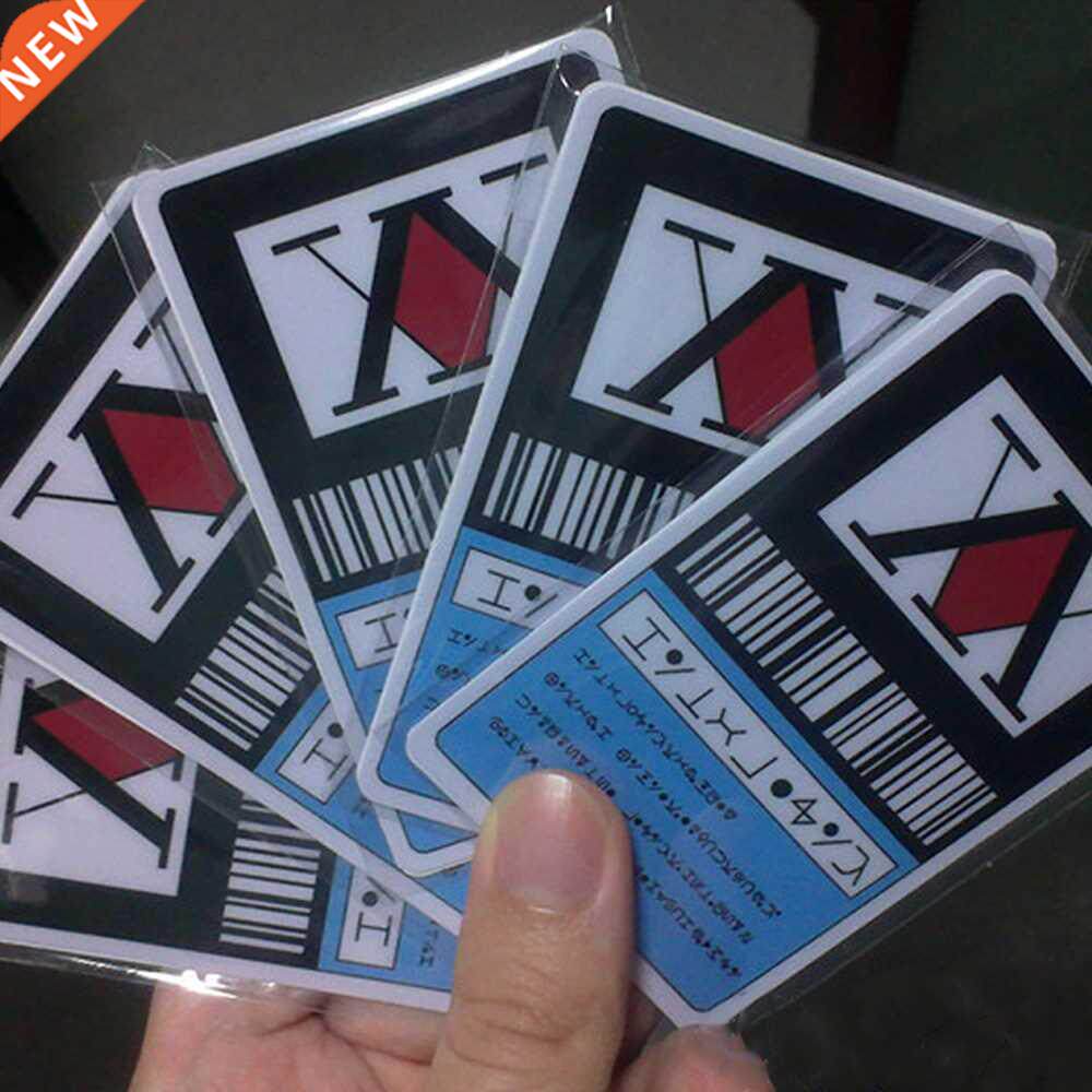 hunter x hunter license card ging freecss cosplay japan anim