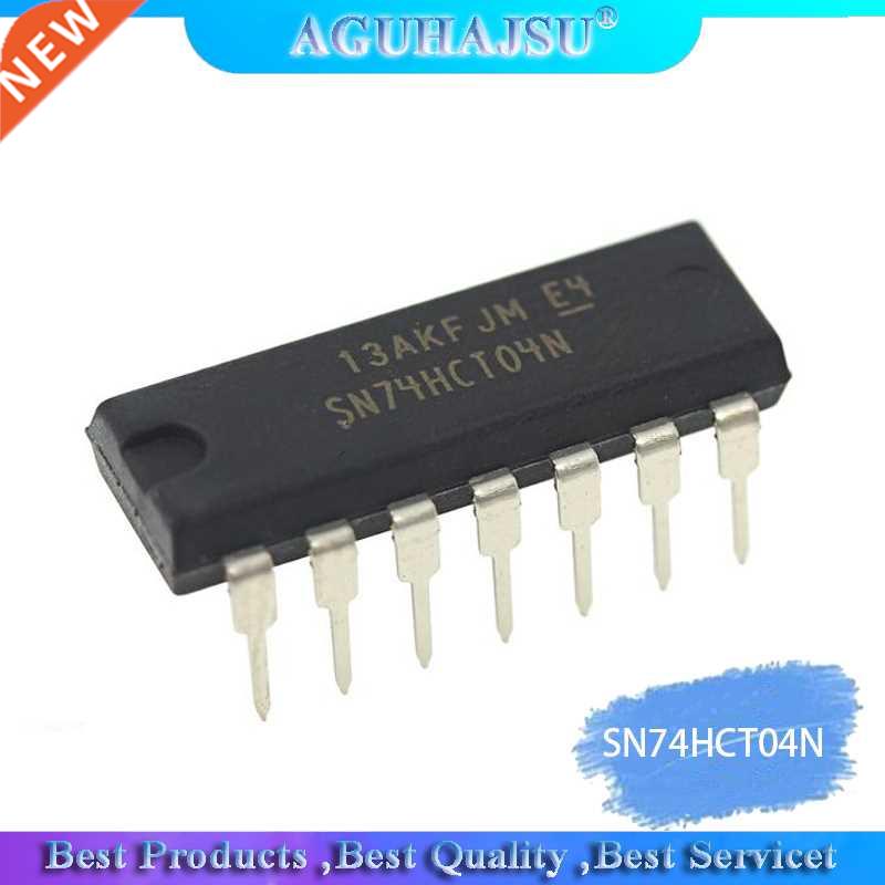 10PCS Hex inverter SN74HCT04N 74HCT04 DIP14 molewei origin